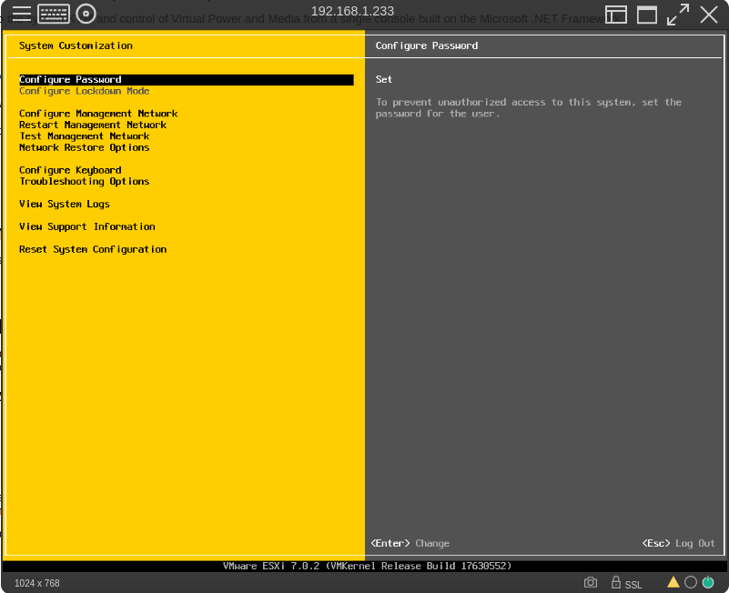 آموزش تصویری نصب VMware ESXi 7