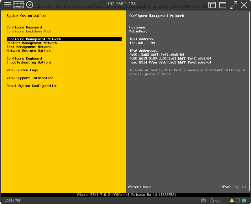 آموزش تصویری نصب VMware ESXi 7