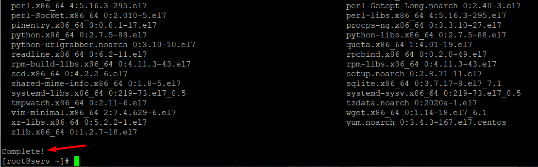 آموزش آپدیت CentOS از طریق SSH